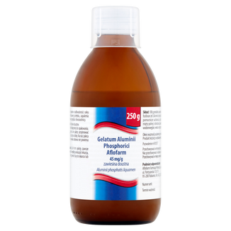 Gelatum Aluminii Phosphorici Aflofarm 45 mg/ g, zawiesina doustna, 250 g - zdjęcie produktu