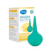 Sanity Katar Stop, gruszka dla dzieci 0-6 miesiąca, nr 2, z miękkim końcem USZKODZONE OPAKOWANIE - miniaturka zdjęcia produktu