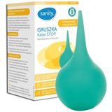 Sanity Katar Stop, gruszka dla dzieci powyżej 12 miesiąca, nr 9,  z miękkim końcem USZKODZONE OPAKOWANIE - miniaturka zdjęcia produktu