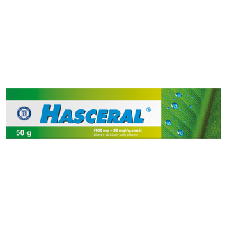 Hasceral (100 mg + 50 mg)/ g, maść, 50 g - zdjęcie produktu