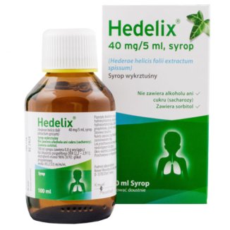 Hedelix 40 mg/5 ml, syrop, 100 ml - zdjęcie produktu