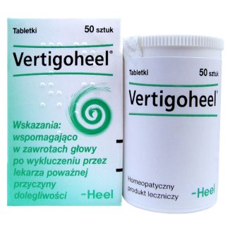 Heel Vertigoheel, 50 tabletek podjęzykowych - zdjęcie produktu