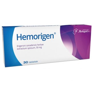 Hemorigen 50 mg, 30 tabletek - zdjęcie produktu
