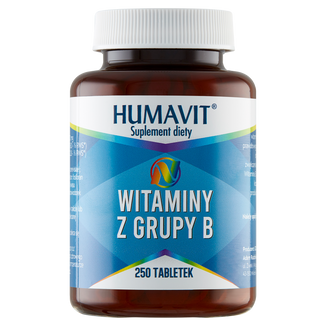 Humavit Witaminy z Grupy B, 250 tabletek - zdjęcie produktu