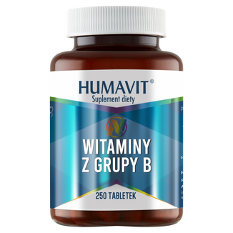 Humavit Witaminy z Grupy B, 250 tabletek - zdjęcie produktu
