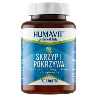 Humavit Skrzyp i Pokrzywa, 250 tabletek - zdjęcie produktu