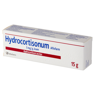 Hydrocortisonum Aflofarm 5 mg/ g, krem, 15 g - zdjęcie produktu