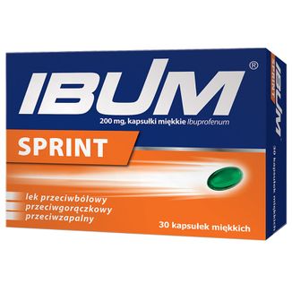 Ibum Sprint 200 mg, 30 kapsułek miękkich - zdjęcie produktu