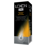 Loxon 2% 20 mg/ ml, płyn na skórę, 60 ml - miniaturka zdjęcia produktu