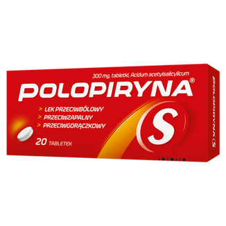 Polopiryna S 300 mg, 20 tabletek - zdjęcie produktu