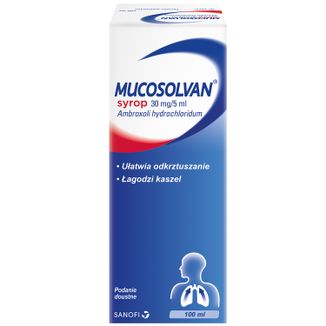 Mucosolvan 30 mg/5 ml, syrop, 100 ml - zdjęcie produktu