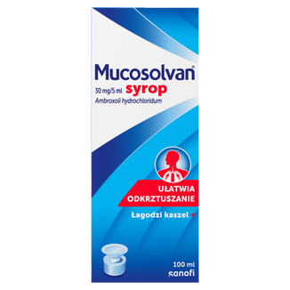 Mucosolvan 30 mg/5 ml, syrop, 100 ml - zdjęcie produktu
