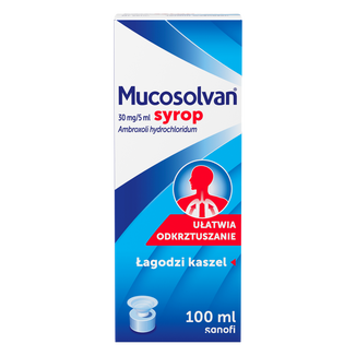 Mucosolvan 30 mg/5 ml, syrop, 100 ml - zdjęcie produktu