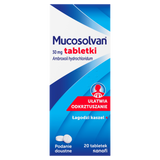 Mucosolvan 30 mg, 20 tabletek - miniaturka zdjęcia produktu