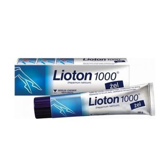 Lioton 1000 8,5 mg/ g, żel, 50 g USZKODZONE OPAKOWANIE - zdjęcie produktu