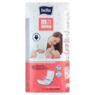Bella Mamma, podkłady higieniczne, poporodowe, 10 sztuk - zdjęcie produktu