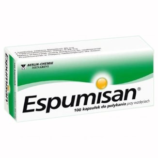 Espumisan 40 mg, 100 kapsułek USZKODZONE OPAKOWANIE - zdjęcie produktu