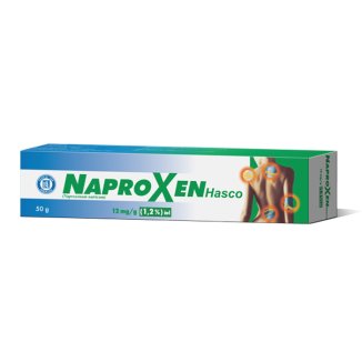 Naproxen Hasco 12 mg/ g, żel, 50 g - zdjęcie produktu