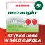 Neo-Angin bez cukru 1,2 mg + 0,6 mg + 5,72 mg, 24 tabletki do ssania USZKODZONE OPAKOWANIE - miniaturka 2 zdjęcia produktu