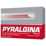 Pyralgina 500 mg, 6 tabletek - miniaturka zdjęcia produktu