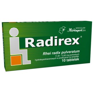 Radirex 513,5 mg, 10 tabletek - zdjęcie produktu
