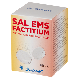 Sal Ems factitium 450 mg, 40 tabletek musujących - zdjęcie produktu