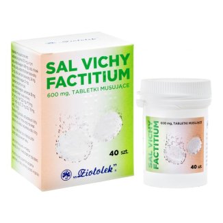 Sal Vichy factitium, 40 tabletek musujących - zdjęcie produktu
