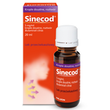 Sinecod 5 mg/ml, krople doustne, roztwór, 20 ml - miniaturka zdjęcia produktu