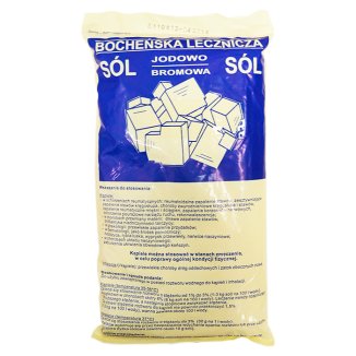 Bocheńska sól lecznicza, jodowo-bromowa, 1 kg - zdjęcie produktu