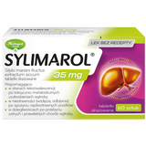 Sylimarol 35 mg, 60 tabletek drażowanych Sylimarol 35 mg, 60 tabletek drażowanych - miniaturka zdjęcia produktu