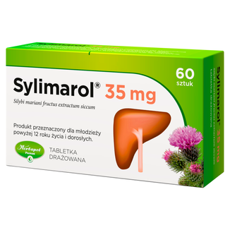 Sylimarol 35 mg, 60 tabletek drażowanych - zdjęcie produktu