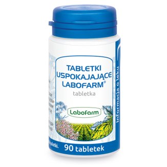 Tabletki uspokajające Labofarm 170 mg + 50 mg + 50 mg + 50 mg, 90 tabletek - zdjęcie produktu