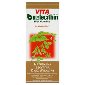 Vita Buerlecithin, płyn doustny, 1000 ml USZKODZONE OPAKOWANIE - zdjęcie produktu