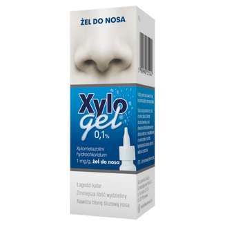 Xylogel 0,1% 1mg/ g, żel do nosa, 10 g USZKODZONE OPAKOWANIE - zdjęcie produktu