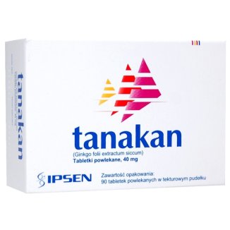 Tanakan 40 mg, 90 tabletek - zdjęcie produktu