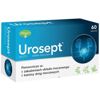 Urosept, 60 tabletek drażowanych Urosept, 60 tabletek drażowanych - zdjęcie produktu