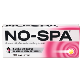 No-Spa 40 mg, 20 tabletek - zdjęcie produktu