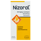 Nizoral 20 mg/ g, szampon przeciwłupieżowy, 6 ml x 6 saszetek Nizoral 20 mg/ g, szampon przeciwłupieżowy, 6 ml x 6 saszetek - miniaturka zdjęcia produktu
