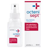 Octenisept (0,10 g + 2 g)/ 100 g, płyn, 50 ml USZKODZONE OPAKOWANIE - miniaturka zdjęcia produktu