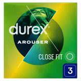 Durex Arouser, prezerwatywy prążkowane, 3 sztuki - miniaturka zdjęcia produktu