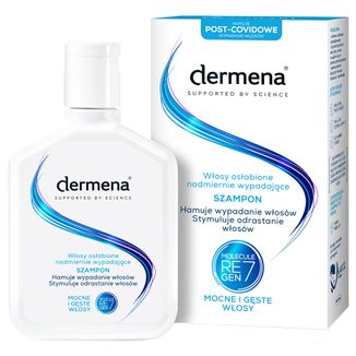 Dermena Hair Care, szampon zapobiegający wypadaniu włosów, 200 ml USZKODZONE OPAKOWANIE - zdjęcie produktu