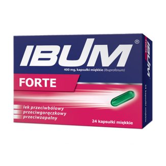 Ibum Forte 400 mg, 24 kapsułki - zdjęcie produktu