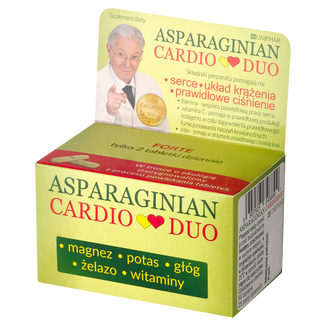 Asparaginian CardioDuo, 50 tabletek - zdjęcie produktu