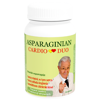 Asparaginian CardioDuo, 50 tabletek - zdjęcie produktu