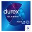 Durex Classic, prezerwatywy klasyczne gładkie, 3 sztuki - miniaturka  zdjęcia produktu