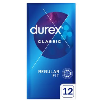 Durex Classic, prezerwatywy klasyczne gładkie, 12 sztuk - zdjęcie produktu