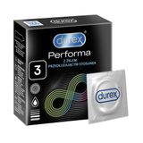 Durex Performa, prezerwatywy z lubrykantem przedłużającym stosunek, 3 sztuki - miniaturka zdjęcia produktu