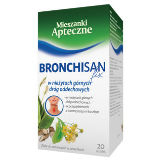 Bronchisan Fix (1500 mg + 750 mg + 750 mg)/ saszetkę, 3 g x 20 saszetek - zdjęcie produktu