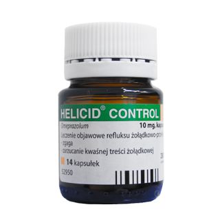 Helicid Control 10 mg, 14 kapsułek - miniaturka  zdjęcia produktu