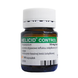Helicid Control 10 mg, 14 kapsułek - zdjęcie produktu